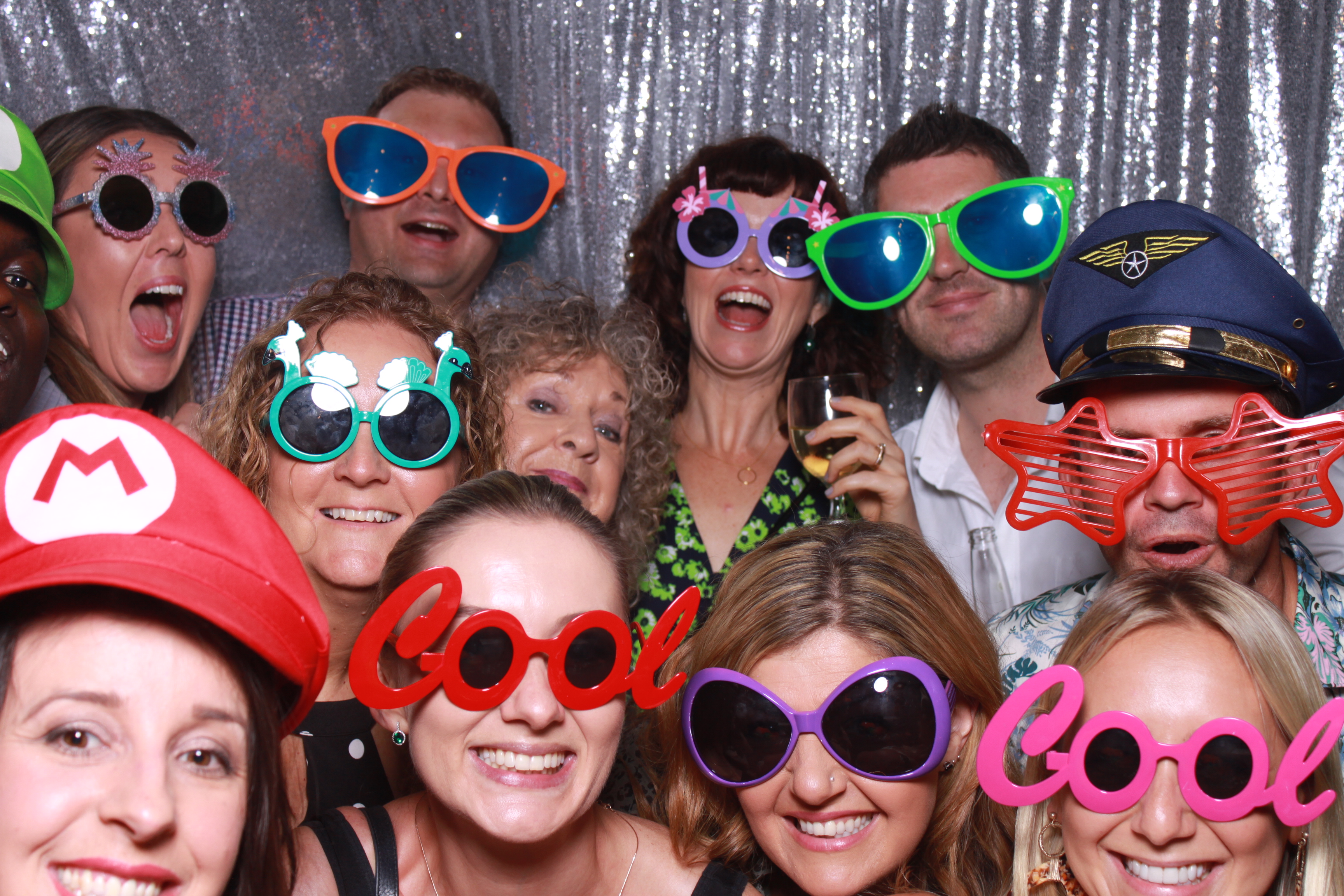 What is an open air photo booth?